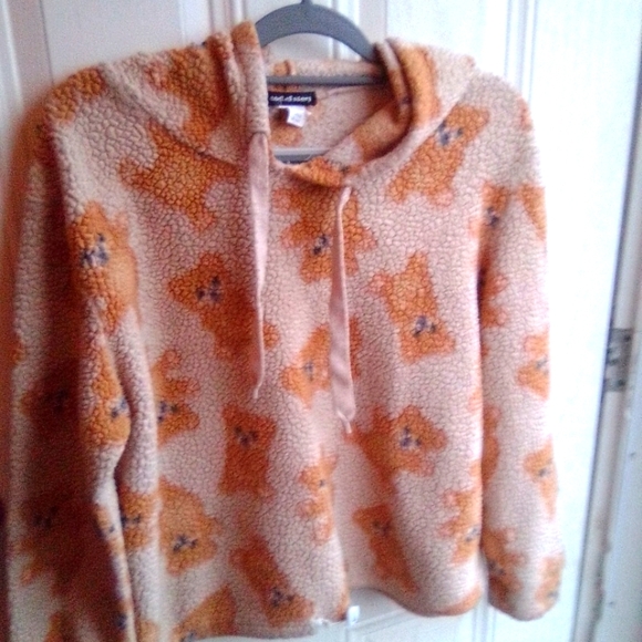 TeddyBear fuzzy hoodie - Picture 1 of 3